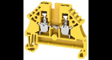 Weidmüller 2429780000 Aardingsklem Schroeven Zwart-geel 1 stuk(s)