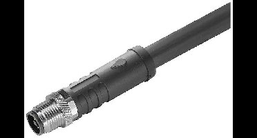 Weidmüller 2050640150 Sensor/actuator connector, geassembleerd M12 Aantal polen (sensoren): 4 Stekker 1.50 m 1 stuk(s)
