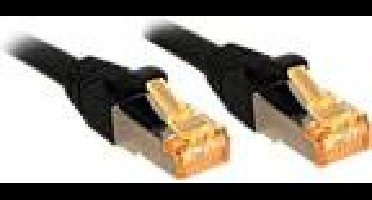 LINDY 47309 RJ45 Netwerkkabel, patchkabel CAT 6 S/FTP 2.00 m Zwart 1 stuk(s)