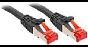 LINDY 47785 RJ45 Netwerkkabel, patchkabel CAT 6 S/FTP 20.00 m Zwart 1 stuk(s)