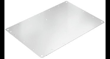 Weidmüller KTB MOPL 5535 MSZN H (l x b) 495 mm x 289 mm Plaatstaal Zilver 1 stuk(s)