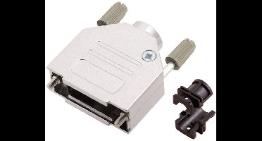 encitech DTZK37-PCLG-K 6560-6105-04 D-sub behuizing Aantal polen: 37 Tinspuitgiet 180 ° Metaal 1 stuk(s)
