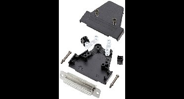 encitech TRI-P-25-HDS44-W-K 6355-8068-13 D-sub female connectorset 180 ° Aantal polen: 44 Soldeerkelk 1 stuk(s)