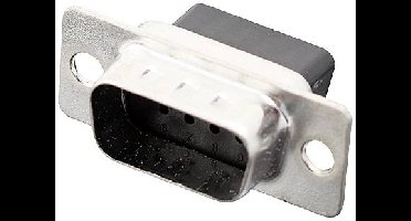encitech DBC09-SP 2101-0190-01 D-sub male connector 180 ° Aantal polen: 9 Crimpen 1 stuk(s) Tray