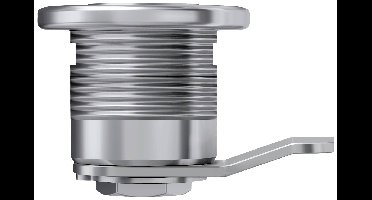 Basi 9000-1309 Hendelslot Zilver