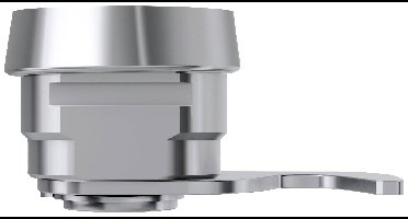 Basi 9000-1337 Hendelslot Zilver