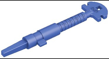 Basi 330 Bouwsleutel Blauw