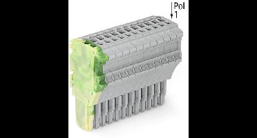 WAGO 2020-112/000-037 Groen, Geel, Grijs 20 stuk(s)