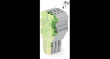 WAGO 2020-104/000-037 Groen, Geel, Grijs 50 stuk(s)
