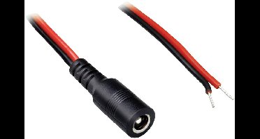 BKL Electronic Laagspannings-aansluitkabel - 5.50 mm 2.10 mm 30.00 cm 1 stuk(s)