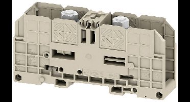Weidmüller 1049230000 Doorgangsserieklem 32 mm Boutaansluiting Donkerbeige 5 stuk(s)