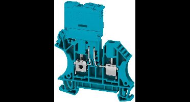 Weidmüller 2562000000 Zekeringsdoorvoerklem 6.10 mm Schroeven Blauw 50 stuk(s)