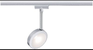 Paulmann URail Discus 230V-railsysteem lamp URail LED vast ingebouwd 5 W LED Chroom (mat), Chroom