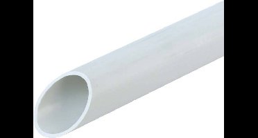 Fränkische Rohrwerke 22220025 Buis 2000 mm Grijs 1 stuk(s)