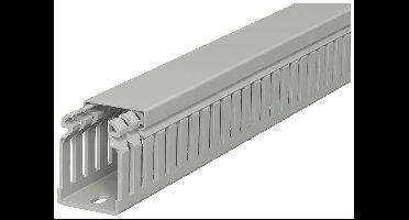 OBO Bettermann 6178312 Kabelgoot (l x b x h) 2000 x 37.5 x 50 mm 1 stuk(s) Steen-grijs