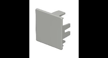 OBO Bettermann 6158773 Eindstuk (b x h) 40 mm x 40 mm Steen-grijs 10 stuk(s)