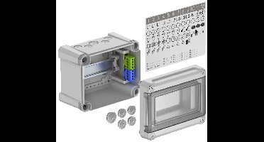 OBO Bettermann 2008804 SDB 05 PS Kleine verdeelkast Opbouw (op muur) Aantal rijen: 1 Inhoud: 1 stuk(s)