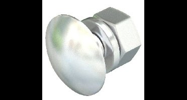 OBO Bettermann FRS 8x25 A2 6406815 Platbolschroef 8 mm 25 mm Staal (niet roestend) 50 stuk(s)