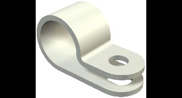 OBO Bettermann 2222086 Bevestigingsklem Grijs 100 stuk(s)