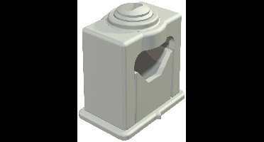 OBO Bettermann 2105039 Buisklem Grijs 1 stuk(s)