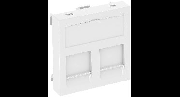 OBO Bettermann 6119214 Afdekking Datatechniekdrager (b x h x d) 45 x 45 x 9 mm 1 stuk(s) Wit