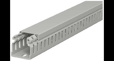 OBO Bettermann 6178307 Kabelgoot (l x b x h) 2000 x 37.5 x 37.5 mm 1 stuk(s) Steen-grijs