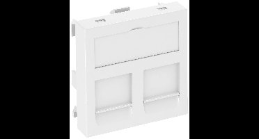 OBO Bettermann 6119292 Afdekking Datatechniekdrager (b x h x d) 45 x 45 x 9 mm 1 stuk(s) Wit