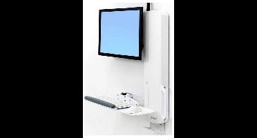 Ergotron 61-081-062 / STYLEVIEW SIT-STAND VL HIGH Monitor-tafelbeugel Aantal monteerbare displays: 1 Display(s) 61 cm (24) Wit
