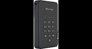 iStorage diskAshur 2® Externe harde schijf (2,5 inch) USB-A 3.2 Gen 2 Zwart IS-DA2-256-2000-B