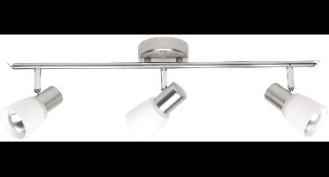 Brilliant Luca 35816/77 Plafondspot LED E14 120 W RVS, Chroom, Wit