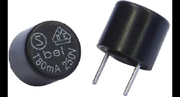 Belfuse MRF 100-BULK BEL Fuse Sicherung flink radial 100 mA Printzekering THT 100.0 mA 250.0 V Snel -F- 100 stuk(s)