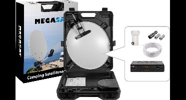 MegaSat HD 6000 Camping satellietset met receiver