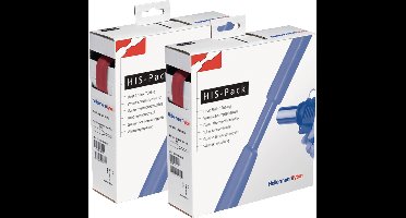HellermannTyton 300-31902 Krimpkous zonder lijm Rood 19.10 mm 9.50 mm Krimpverhouding:2:1 5 m