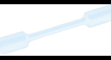 HellermannTyton 333-31203 Krimpkous zonder lijm Transparant 12 mm 4 mm Krimpverhouding:3:1 per meter