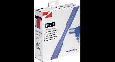 HellermannTyton 308-32402 Krimpkous zonder lijm Rood 24 mm 8 mm Krimpverhouding:3:1 4 m