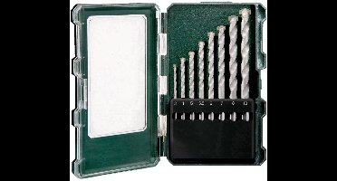 Metabo 626706000 Steen-spiraalboorset 8-delig 3 mm, 4 mm, 5 mm, 5.5 mm, 6 mm, 7 mm, 8 mm, 10 mm 8 stuk(s)