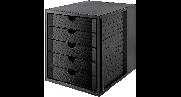 HAN SYSTEMBOX KARMA 14508-13 Ladebox Zwart DIN A4, DIN C4 Aantal lades: 5