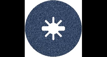 Bosch Accessories 2608619157 Fiberschijf Diameter 115 mm Korrelgrootte (num)=100 1 stuk(s)