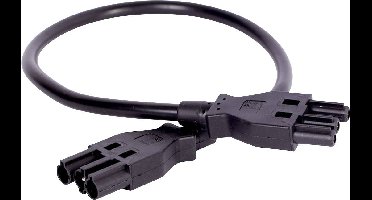 HAWA R6500 1 stuks Verbindingskabel Zwart 2.00 m