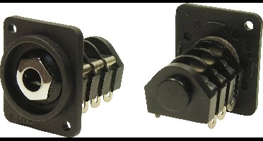 Cliff CP303080X Jackplug 6,35 mm Stereo 1 stuk(s)