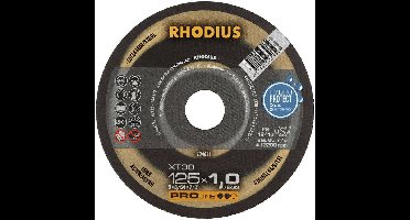 Rhodius XT38 205702 Doorslijpschijf recht 230 mm 1 stuk(s) RVS, Staal