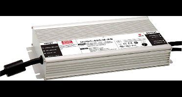 MEAN WELL HVGC-480-M-AB LED-driver Constant vermogen 480 W 1050 - 2625 mA 92 - 228.5 V/DC Instelbaar, Dimbaar, 3-in-1 dimmer, Outdoor, PFC-schakeling,