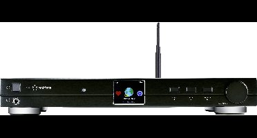 Renkforce RF-DAB-IR1700 Radio-adapter DAB+, VHF (FM), Internet WiFi, LAN, Bluetooth, DLNA, Internetradio Geschikt voor DLNA Zwart