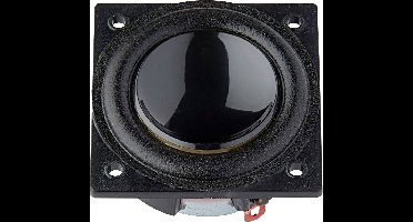 Visaton BF 32 S - 8 Ohm 1.3 inch 3.2 cm Breedband-luidspreker 2 W 8 Ω Zwart