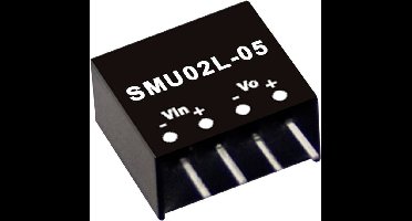 MEAN WELL SMU02L-12 DC/DC-convertermodule 167 mA 2 W Aantal uitgangen: 1 x Inhoud 1 stuk(s)