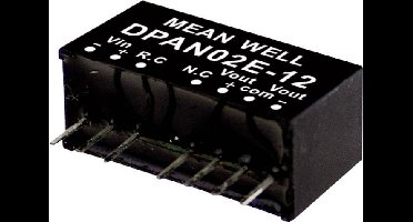 MEAN WELL DPAN02B-15 DC/DC-convertermodule 67 mA 2 W Aantal uitgangen: 2 x Inhoud 1 stuk(s)