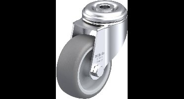 Blickle LKRA-TPA 80G Zwenkwiel Wieldiameter: 80 mm Draagvermogen (max.): 100 kg 1 stuk(s)