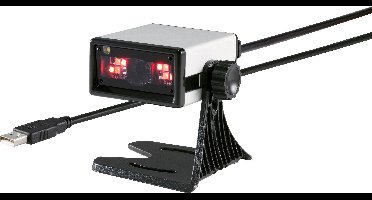 Renkforce 2D-barcodescanner Kabel 2D Imager Zilver Inbouw USB-A 1.1, USB-A 2.0