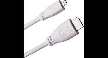 Raspberry Pi® T7732AX HDMI-kabel Raspberry Pi® [1x HDMI-stekker - 1x HDMI-stekker D micro] 1.00 m Zwart