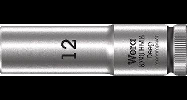 Wera neu 05004534001 Dopsleutelinzetstuk 12 mm 1 stuks 3/8